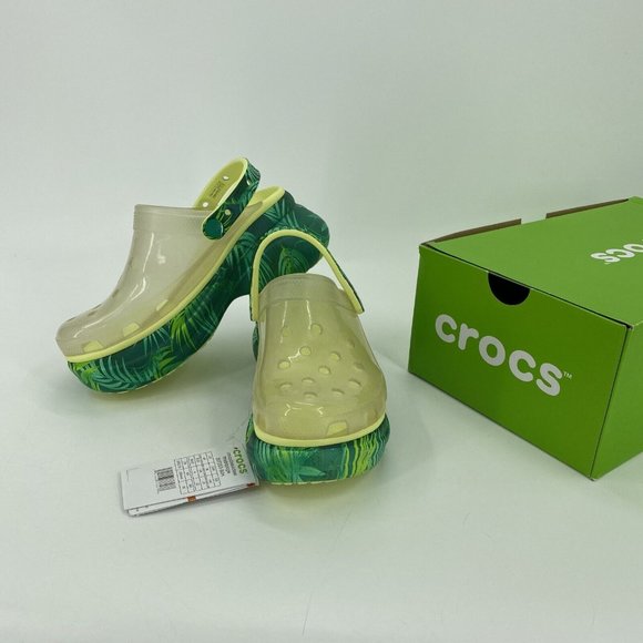 CROCS Shoes - Crocs Women's Classic Bae Clog Tropical Size 6